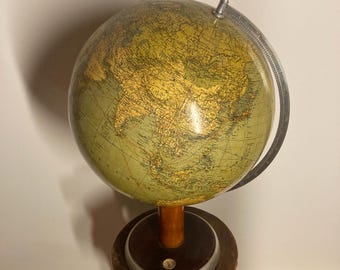 Columbus globe, model 200, 1938, 1939, 1940, without Austria, compass