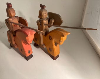 2 Ostheimer knights with horses