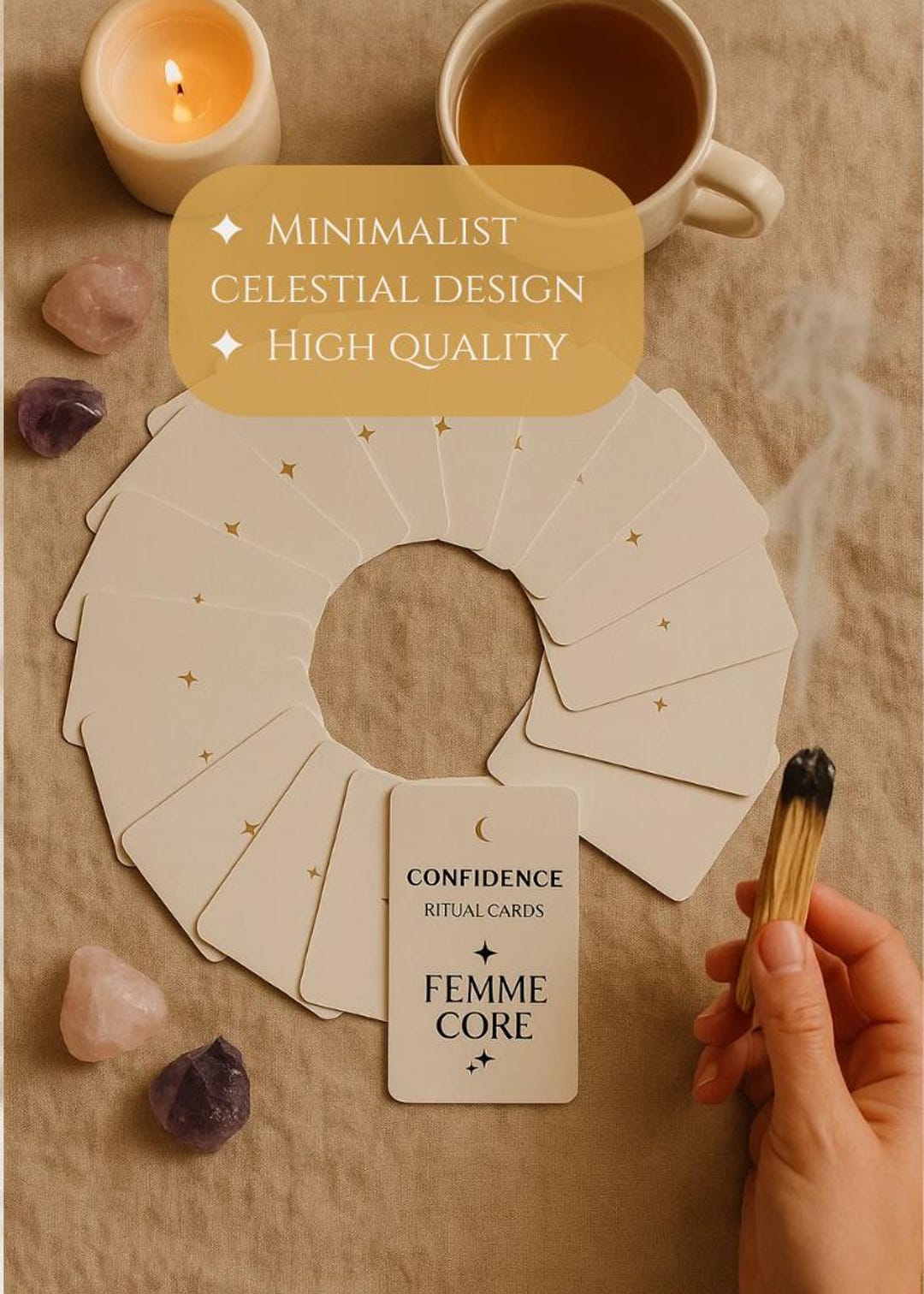 Printable Confidence Ritual Cards: Self-love Affirmation Deck (PDF ...