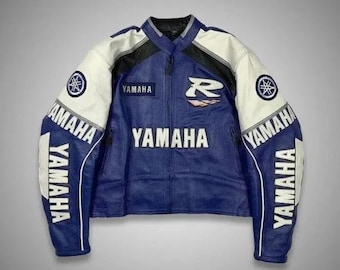 Vintage Motorrad-Bikerjacke aus den 90er Jahren