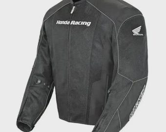 HONDA Biker Netzjacke - Motorradbekleidung mit Rüstungsschutz