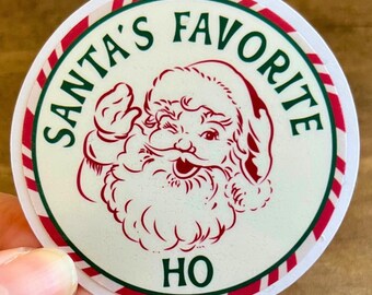 Pegatinas favoritas de Papá Noel / Pegatinas literarias / Pegatinas navideñas para Kindle