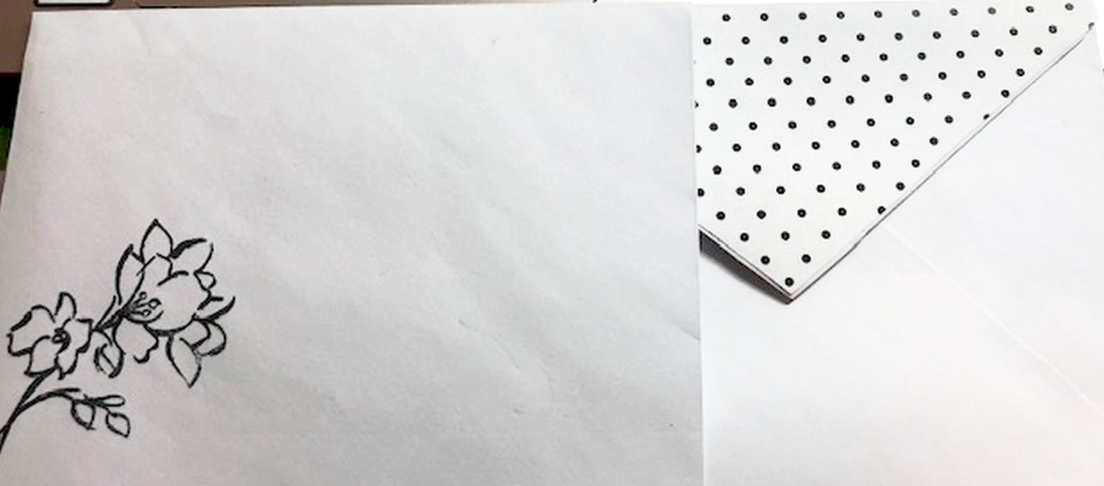 Black and White Note Cards All Occasion Handmade/homemade Etsy