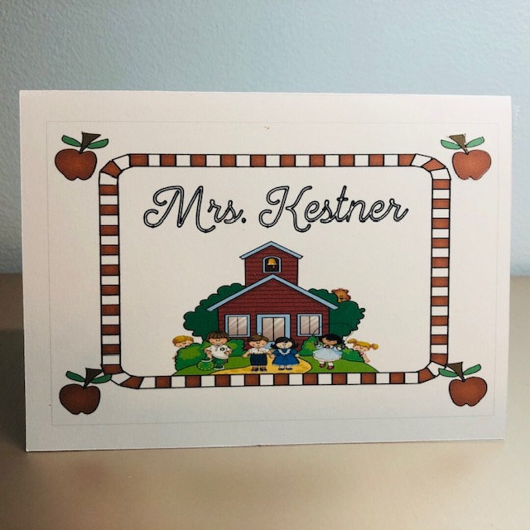 Personalized Teacher Note Cards. Christmas Gift, Teacher Appreciation ...