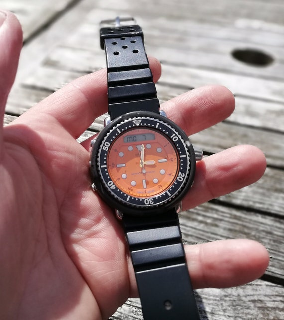 Vintage Seiko H558 500A The Orange Arnie November