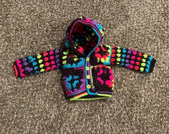 Crocheted Infant Jacket