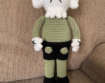 Crocheted 16” doll