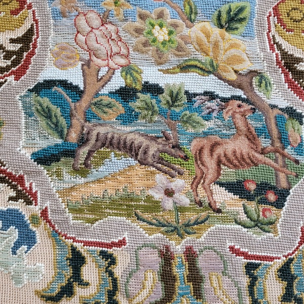 Antique Barock Needlepoint