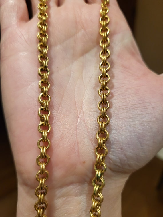 12k gold filled chain necklace - image 3