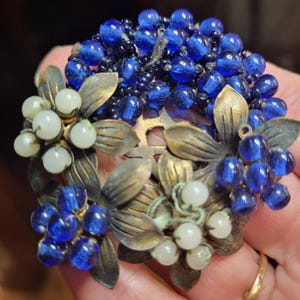Miraim Haskell Dress Clip Brooch 1940s