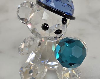 Swarovski Kris Bear Leaning #7637-01 - Etsy