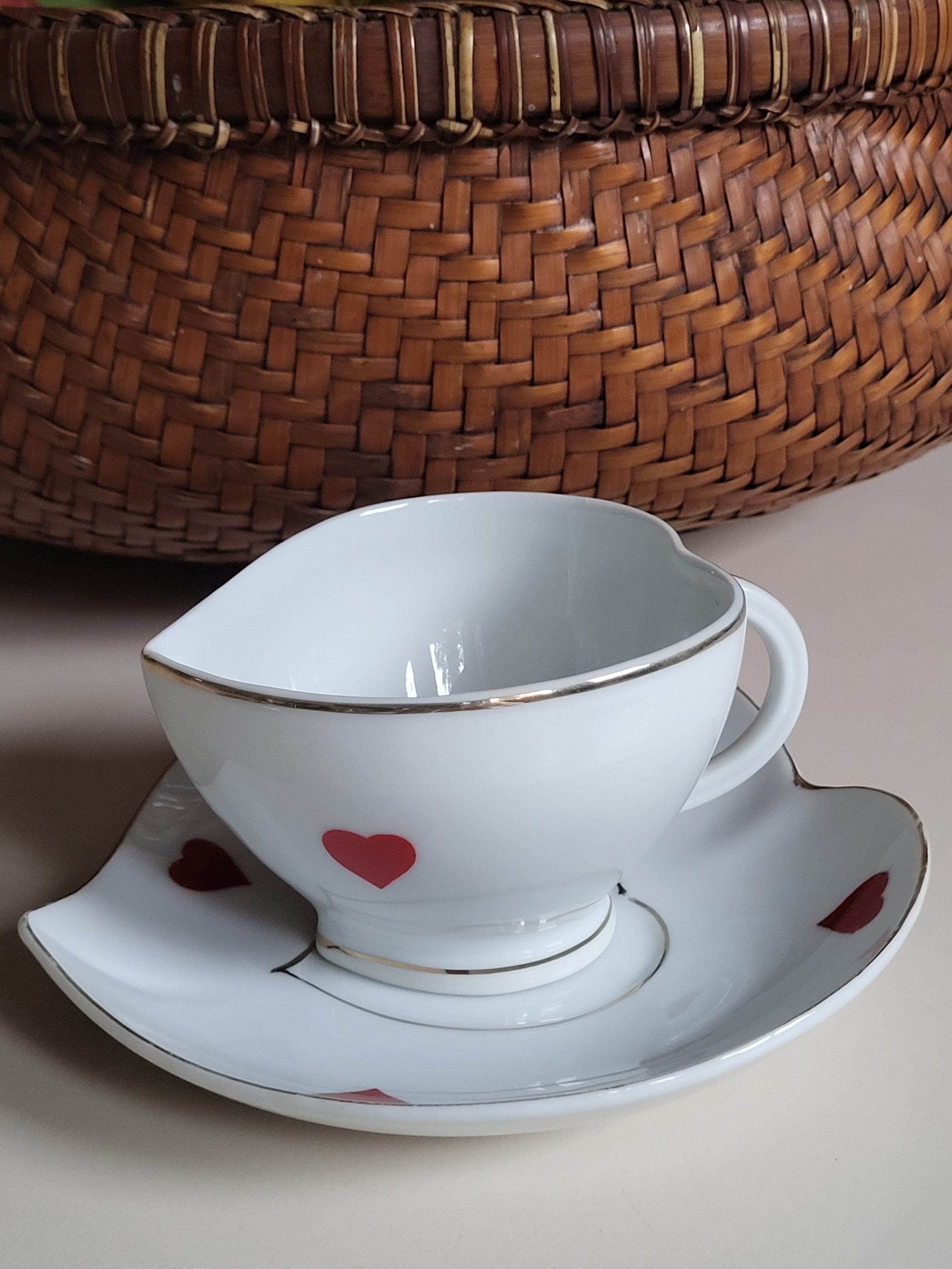 Shop LC Handcrafted Flower 3D Enamel Cup with Spoon Set 350 ml Durable