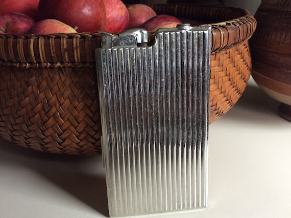 Evan Lighter and Cigarette Case 1940s