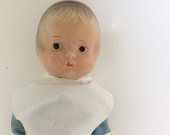 Antique composition Doll Amish Girl