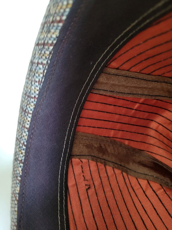 Vintage Mens Tweed Fedora Hat by Freckick Nelson size… Gem