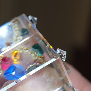 Crystal Minature Treasure Chest Figurine image 5