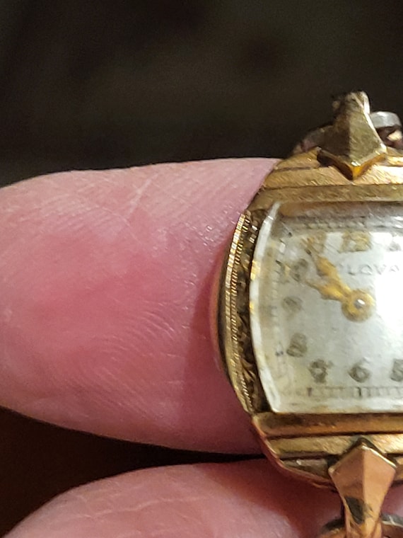 1940s Bulova Ladies Manuel Wind up Watch 120th 10k ye… Gem