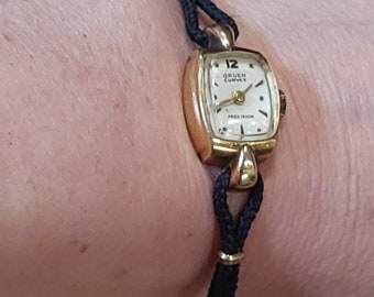 Vintage Ladies Gruen Percision 10k Gold filled Watch
