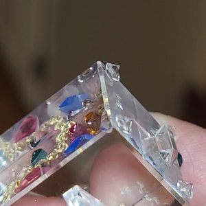 Crystal Minature Treasure Chest Figurine image 6
