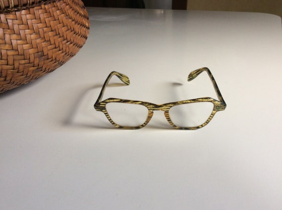 Vintage 50s Funky Eyeglass Frames - image 3