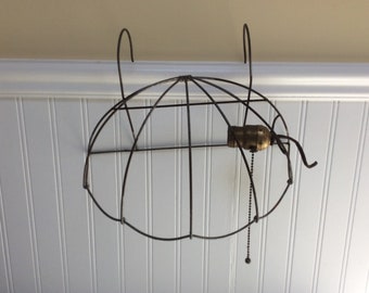 Farm House Wire Lighting/Wire Hanging Lighting/Vintage Wire Lighting