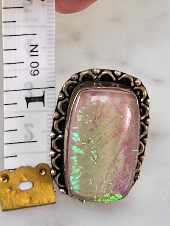 Sterling Silver Statement Ring Size 6 - image 7