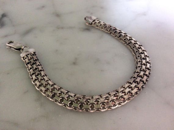 Sterling Silver Weaved Bracelet