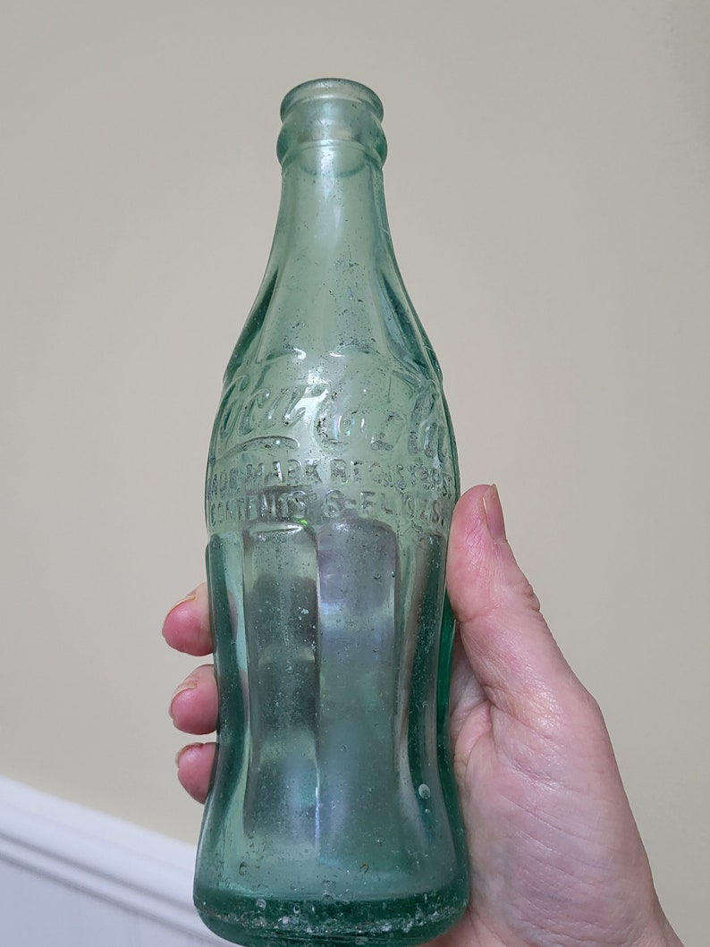 Vintage 1940s Coke Cola Bottle New York Etsy