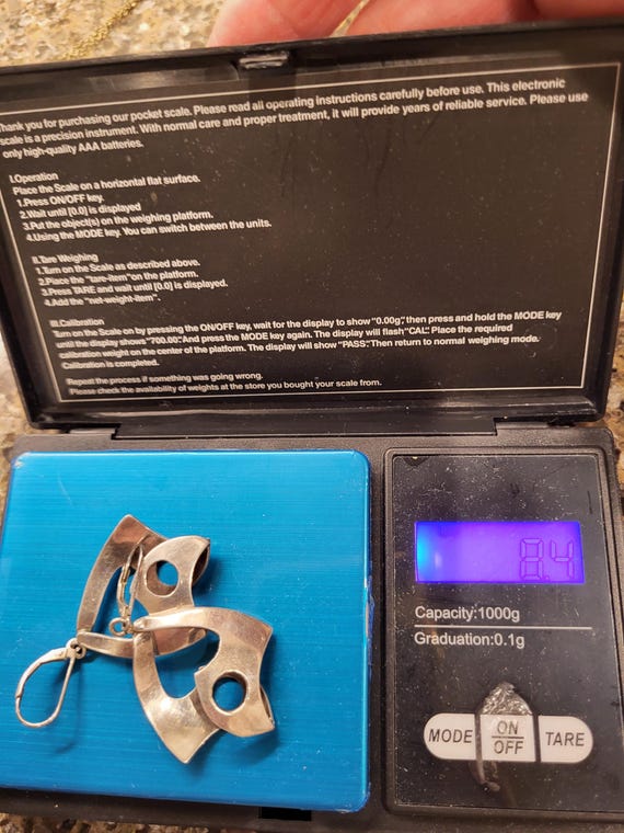 Sterling silver Mod Earrings - image 5