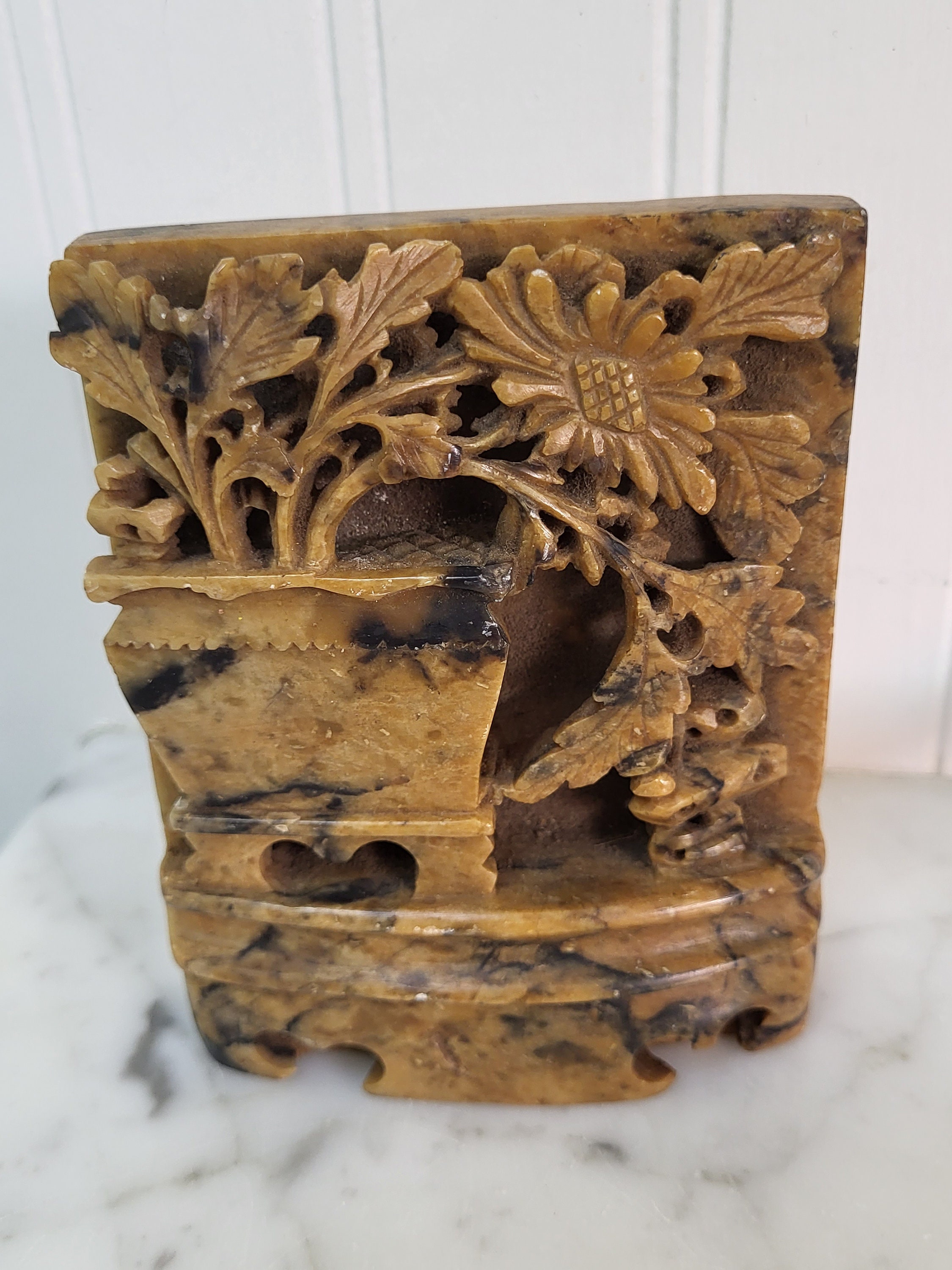 Natural Soapstone Bookend Natural Soapstone Bookend