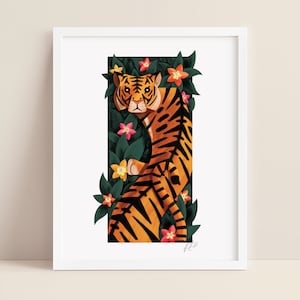 Endangered Species - Sumatran Tiger - Limited Edition Print
