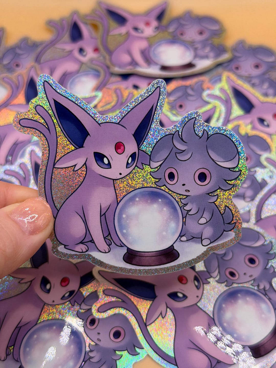 Psychic Type Crystal Gazing Sticker - Etsy
