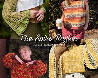 The Spiro Raglan Crochet Pattern