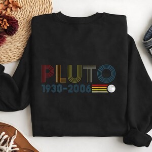 Nunca olvides a Plutón 1930 2006 SVG Divertido Astronomía Nerd Espacio PNG Descarga digital