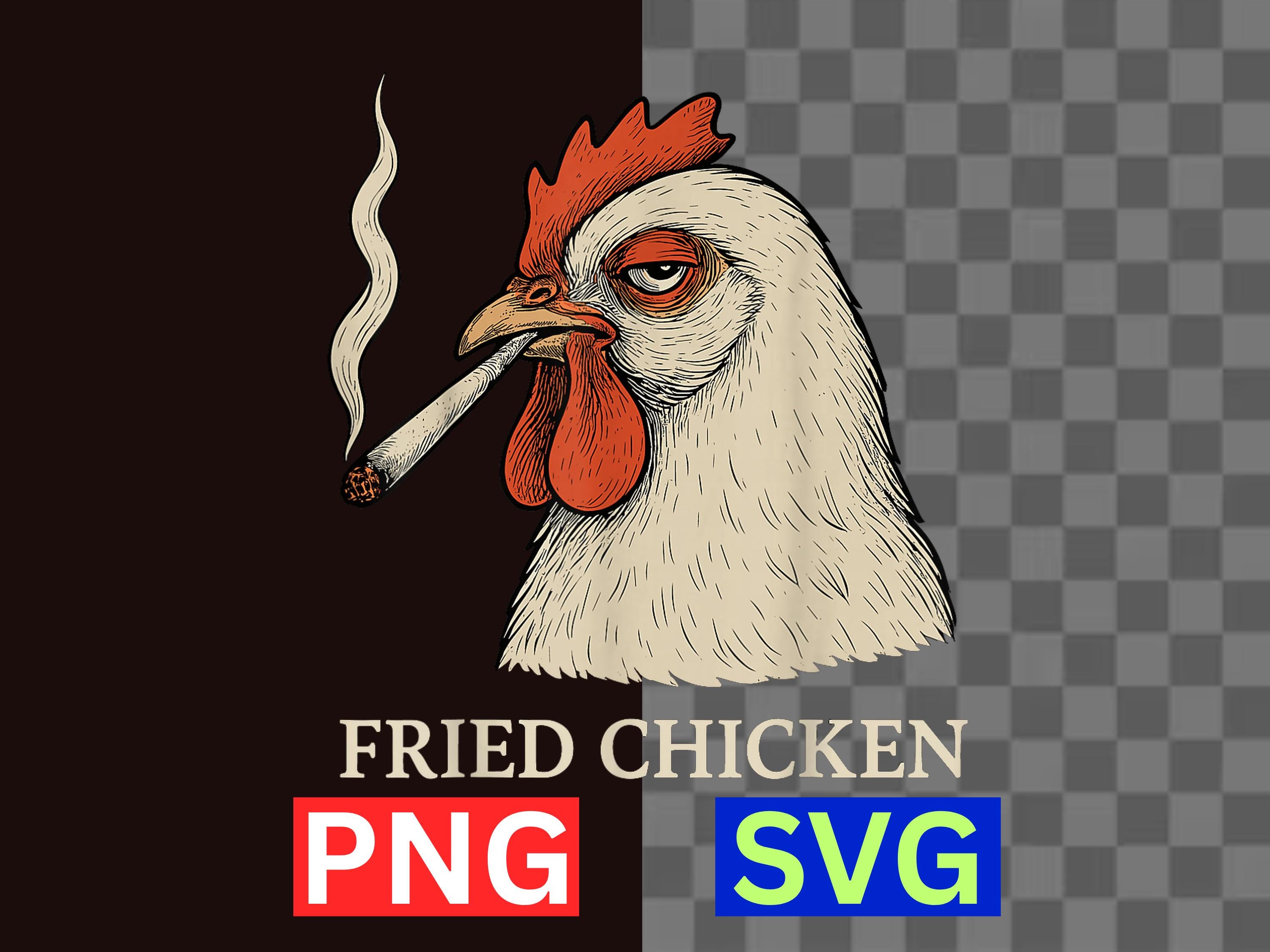 chicken smoking a cigarette Smoking Chicken