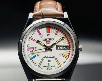 ヴィンテージ セイコー スポーツマン 17 石 手巻き腕時計 参照番号