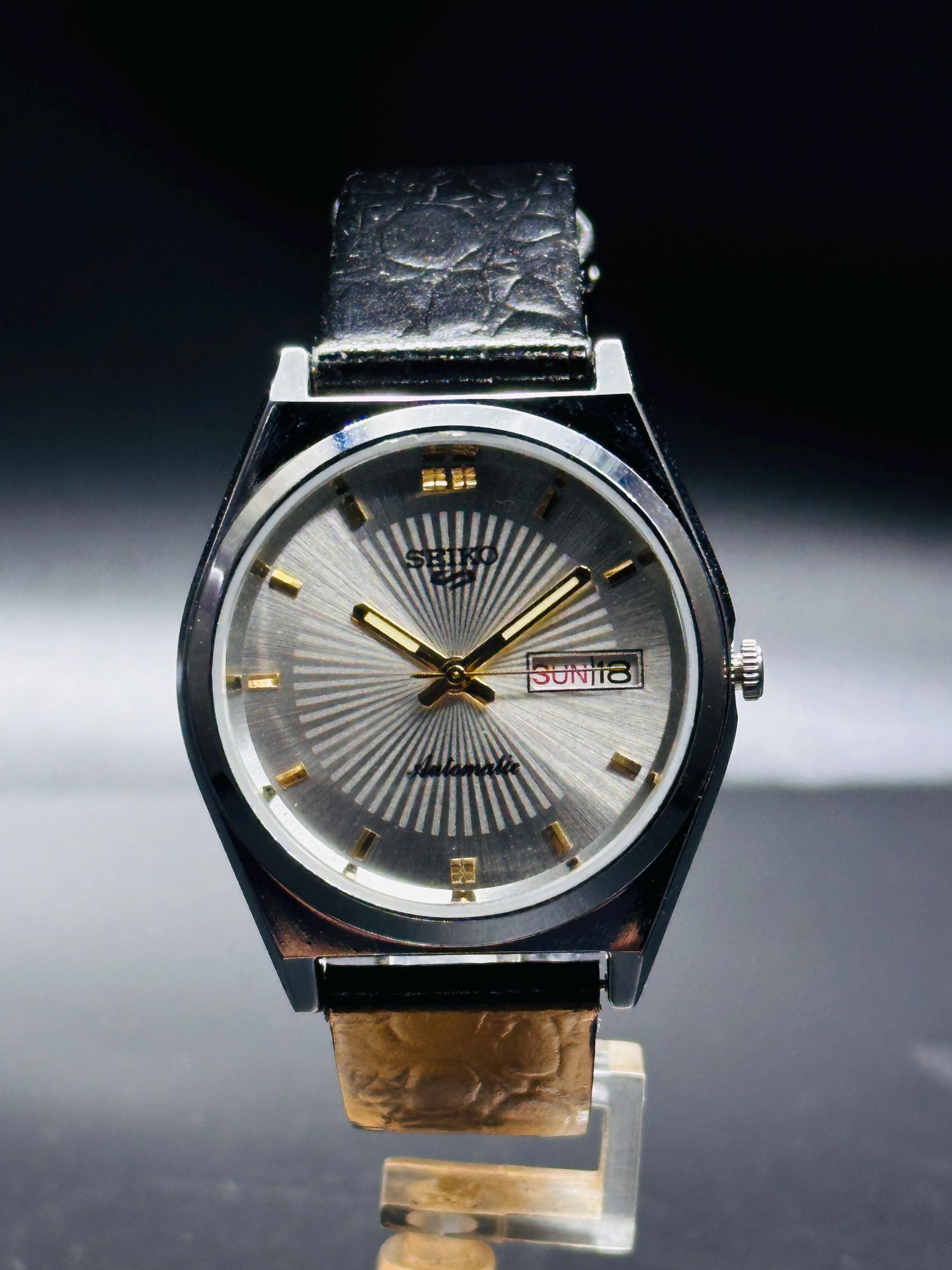 SEIKO 自動巻き時計 ヴィンテージ　希少 希少なヴィンテージセイコー自動巻き腕時計｜コレクターズアイテム