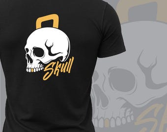 Black Gym T-Shirt, Weightlifting Motivation Shirt, Fitness Apparel, Workout Apparel, Gym Gift for Him, Bodybuilder Shirt