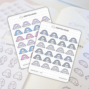 Pegatinas cálidas y acogedoras / Kawaii para planificadores