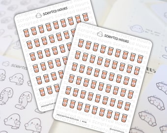 Prescription Meds | Kawaii Stickers for Planners