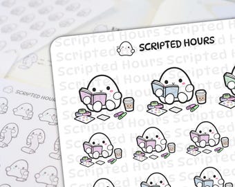 Planning Time | Kawaii Stickers for Planners