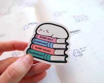 Book Lover | Vinyl Matte Sticker for Planners and Journals