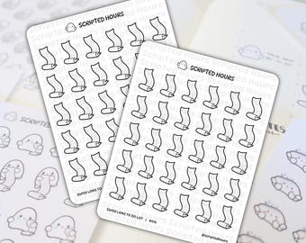 Super Long To Do List | Kawaii Stickers for Planners