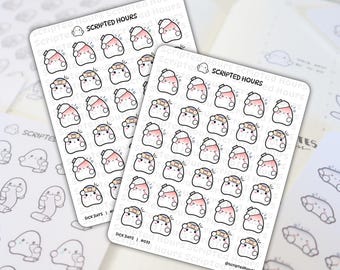 Sick Days | Kawaii Stickers for Planners