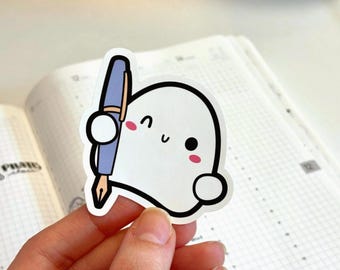 Fountain Pen Love | Vinyl Matte Sticker for Planners and Journals