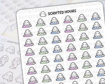 Blobby Icon - Book & Planner| Kawaii Stickers for Planners