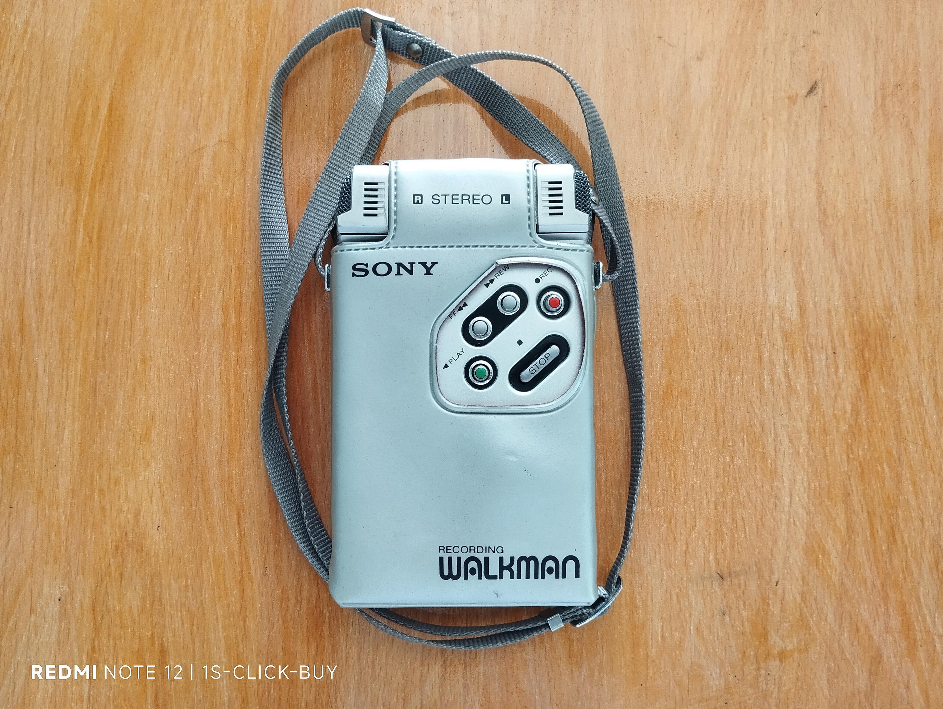 Sony Walkman Cassette Player Wm-r2 Silver- 1982 Working - Etsy