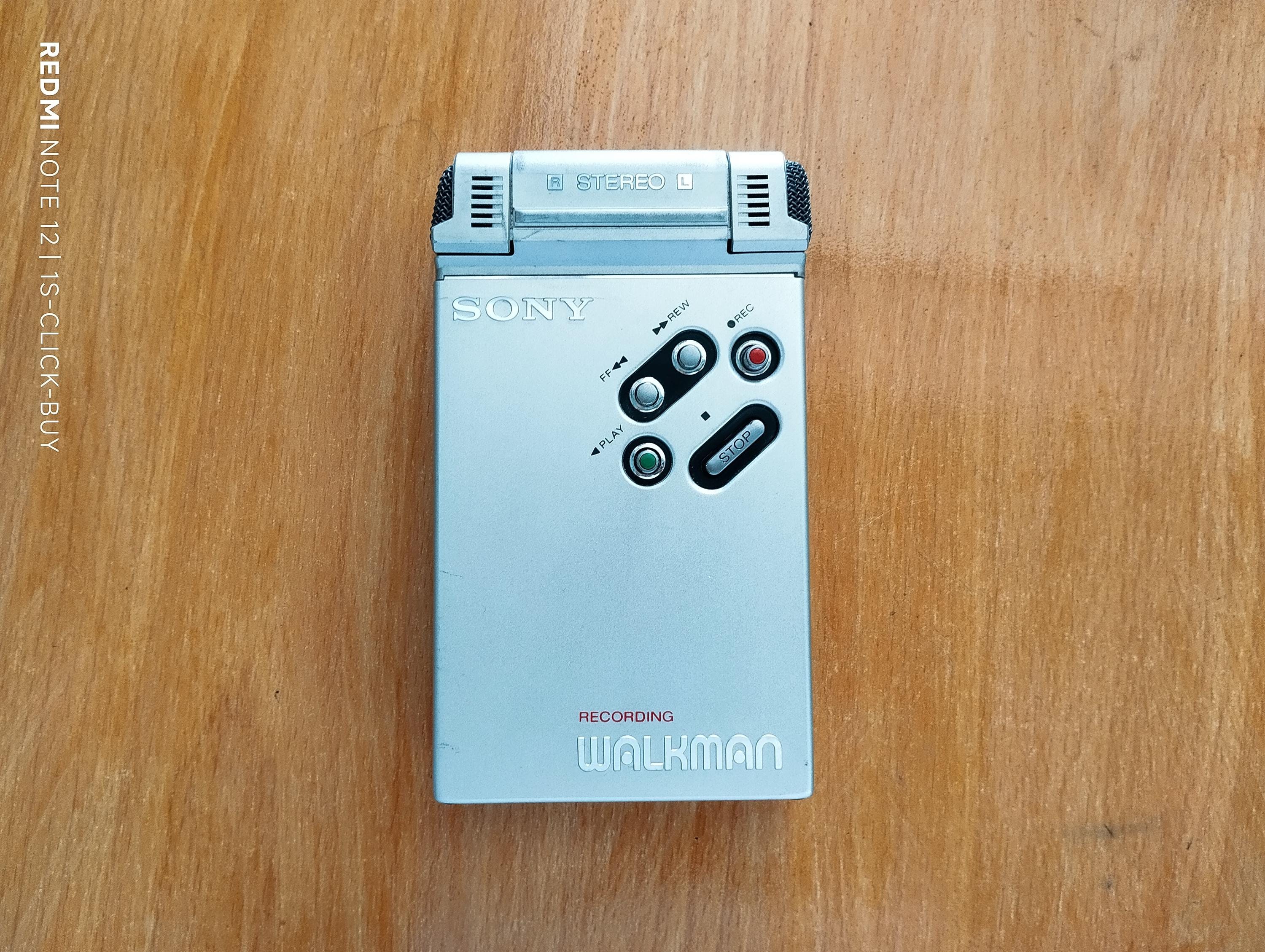 Sony Walkman Cassette Player Wm-r2 Silver- 1982 Working - Etsy