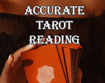 Accurate Tarot Reading - Psychic Insight - 3 Card Spread - Love | Career | Clarity - Same Hour