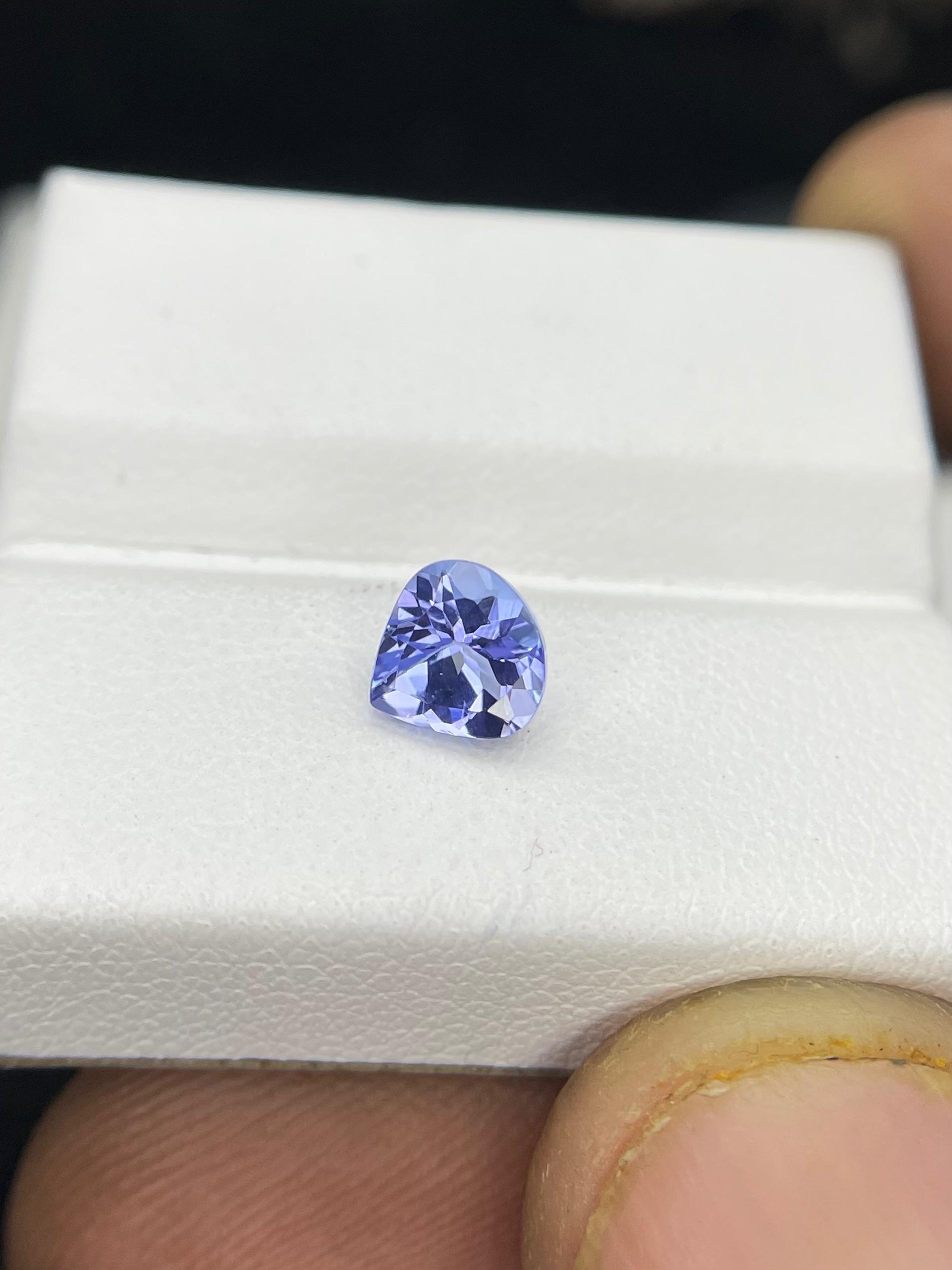 Blue Tanzanite Trillion Shape Gemstone, For Jewelry, 55 Cent at ₹ 1800 Blue Tanzanite Trillion Shape Gemstone, For Jewelry, 55 Cent at ₹ 1800
